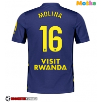 Moške Nogometnih dresov Atletico Madrid Nahuel Molina #16 Gostujoči 2025-26 Kratki rokavi